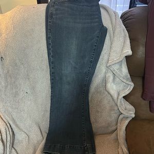 Rock and roll denim trousers